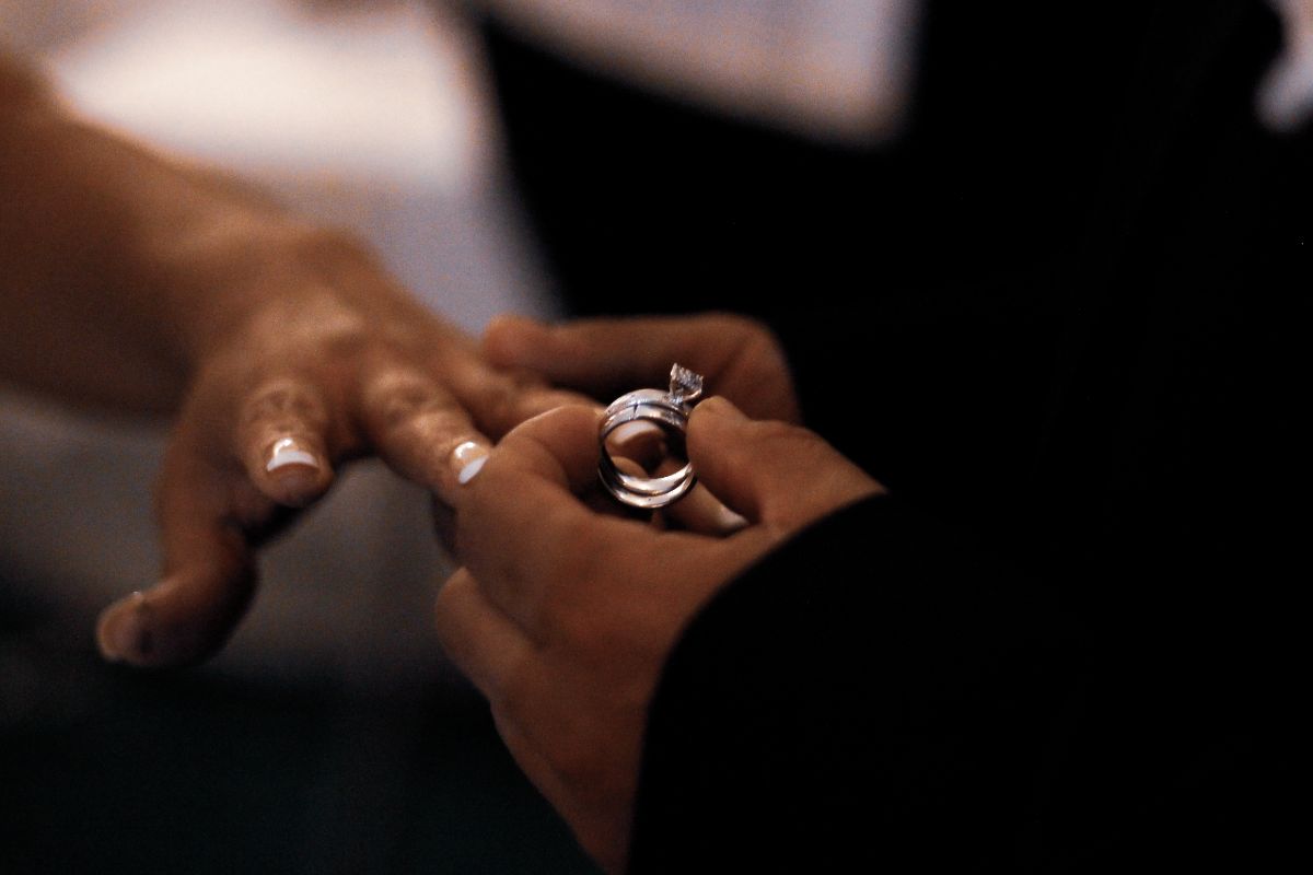 サプライズの婚約指輪